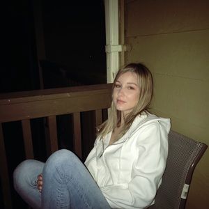 White cropped hoodie